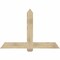 Ekena Millwork Eugene Rough Sawn Timber Gable Bracket, Douglas Fir, 60"W x 40"H x 4"D x 6"F, 16/12 Pitch GBW060X40X0406EUG00RDF - alternate 1